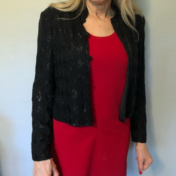 ADRIANNA  PAPELL EVENING JACKET PS - Picture 4 of 5